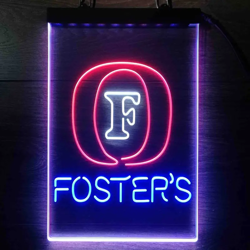 Foster's Beer Neon Led Sign 3 Colors 1