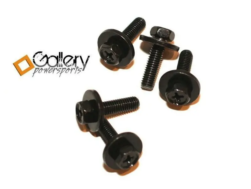 Genuine Yamaha Clutch Spring Bolts Yz80 Ttr110 Fzr600r (5 Pack) 90119-05001 1