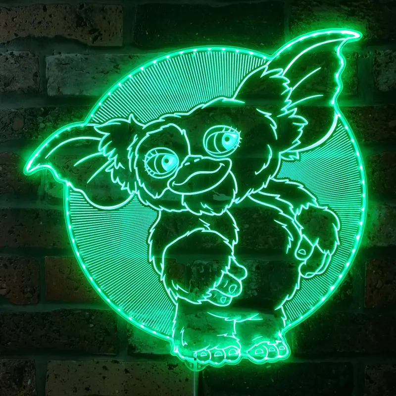 Gremlins Neon Rgb Edge Lit Led Sign 1