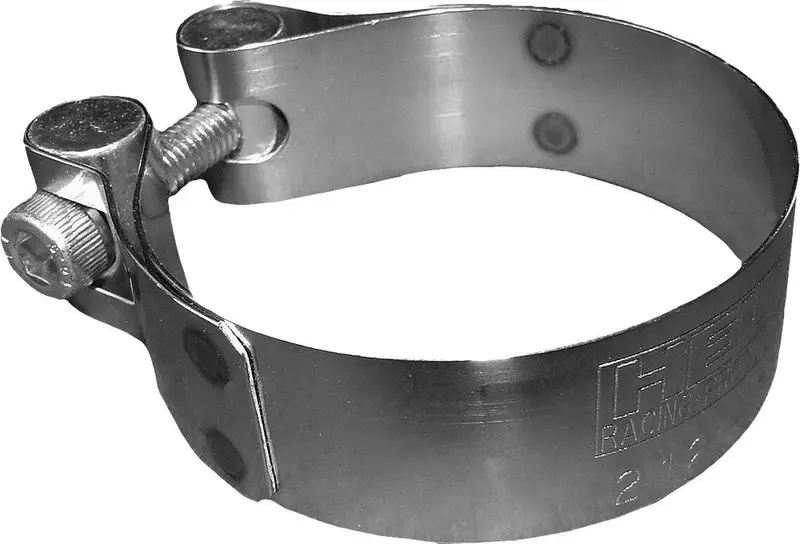 Helix Racing Stainless Steel Muffler Clamps, 2.19-2.37, 1 Pk | 212-2767 1