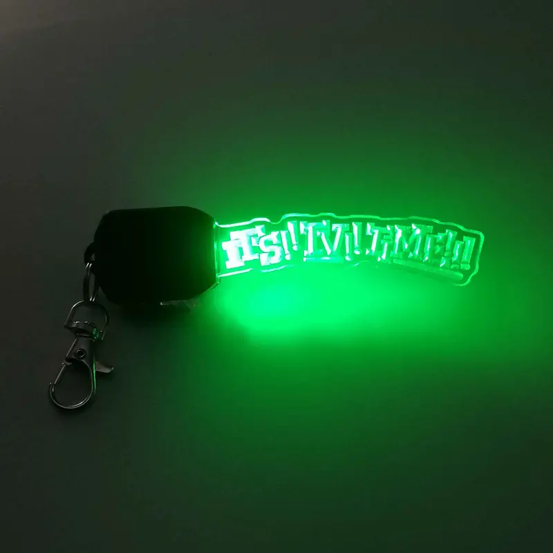 It's Tv Time Tenna Deltarune Led Light Acrylic Keychain , Christmas Tree Ornament 1