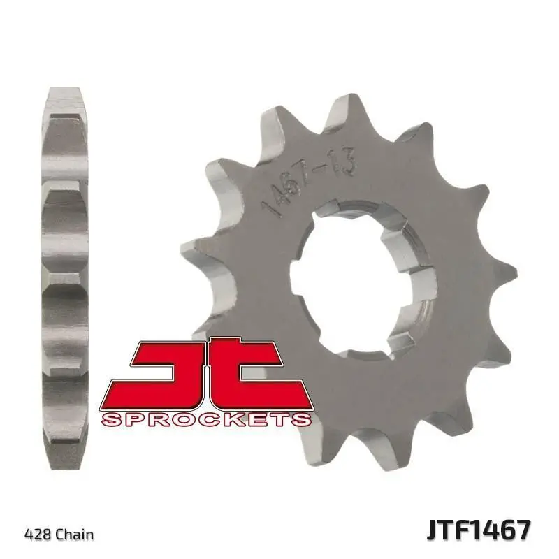 Jt Sprockets - Jtf1467.13 - Steel Front Sprocket, 13T 1