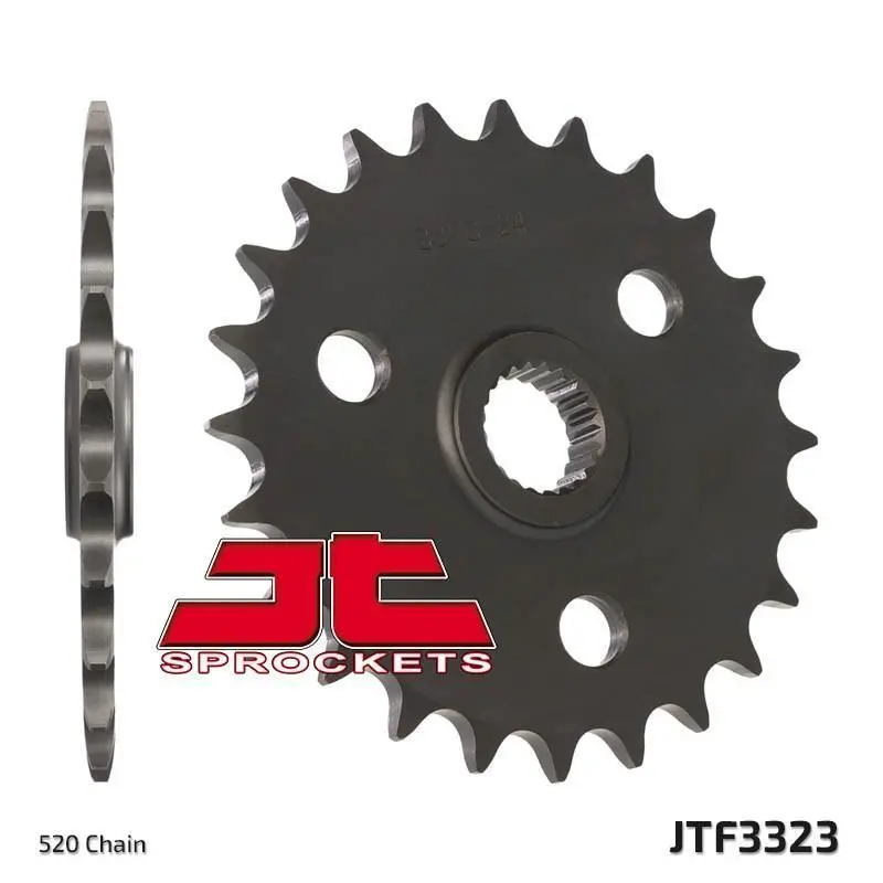 Jt Sprockets - Jtf3323.24 - Center 2 Front Sprocket, 24T 1