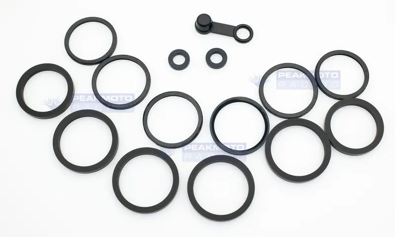 K&L 32-7367 Front Brake Caliper Seal Rebuild Kit - Made In Japan 1