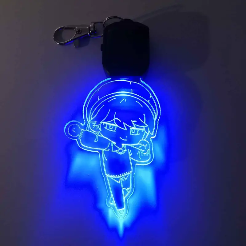 Kpop Demon Hunters Baby Led Light Acrylic Keychain , Christmas Tree Ornament 1