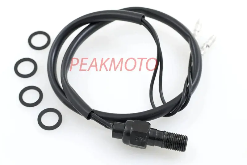 K&S 12-0011B Black Hydraulic Brake Pressure Light Switch 10Mm X 1.00Mm Brembo 1
