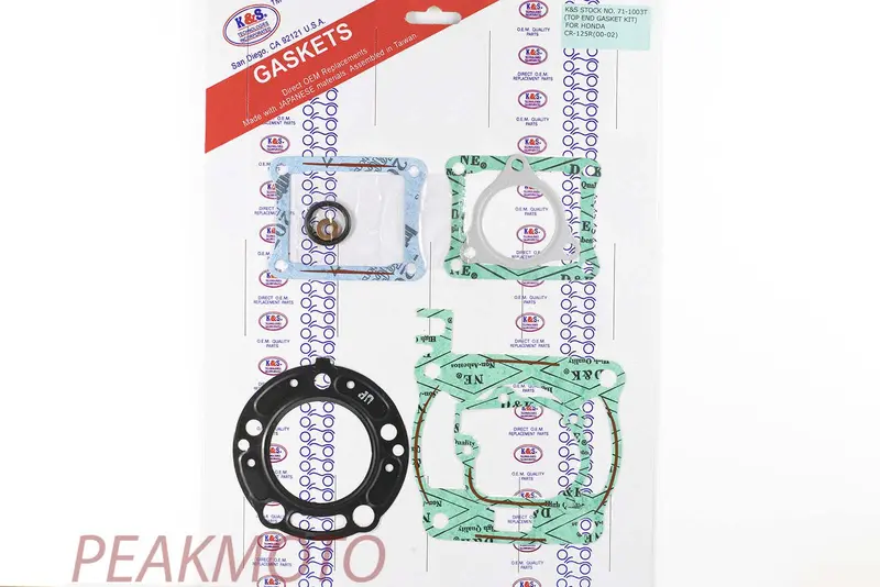 K&S Off-Road Top End Gasket Cr-125R (00-02)  | 71-1003T 1