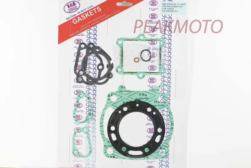 K&S Off-Road Top End Gasket Cr-250R (88-91)  | 71-1004T 1