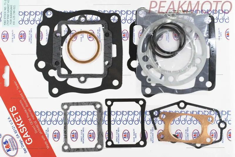 K&S Off-Road Top End Gasket Kx-125 (98-00)  | 71-2002T 1