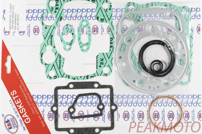 K&S Off-Road Top End Gasket Kx-250 (88-92)  | 71-2003T 1