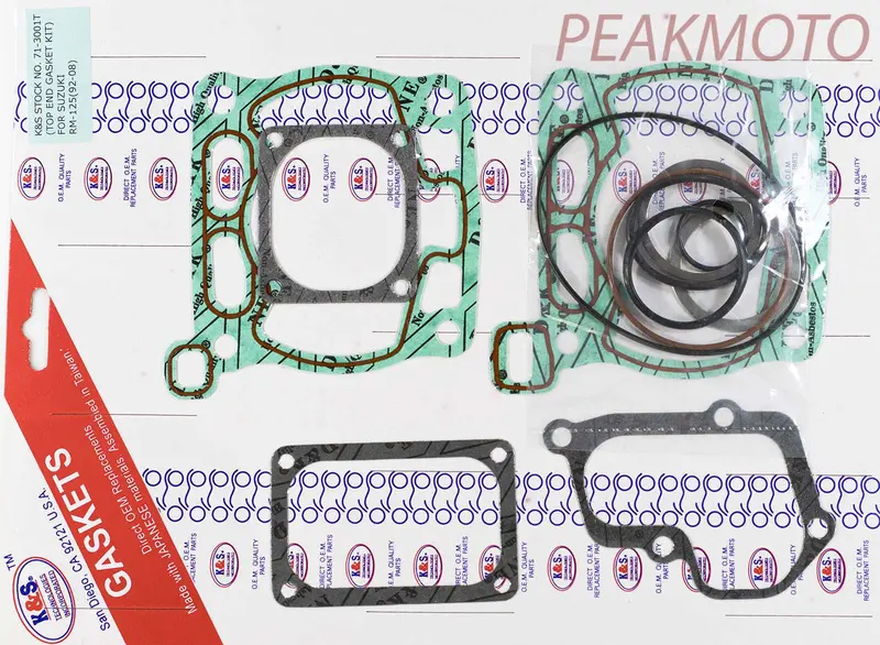 K&S Off-Road Top End Gasket Rm-125 (92-03)  | 71-3001T 1