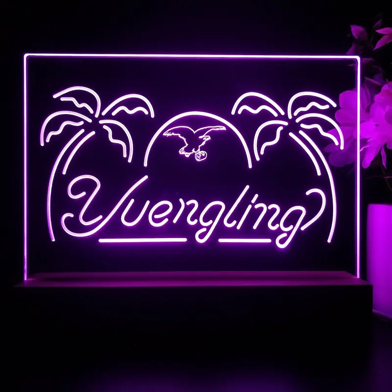 Larger Yuengling Lager Eagle Beer Bar Neon Sign Pub Bar Lamp 1
