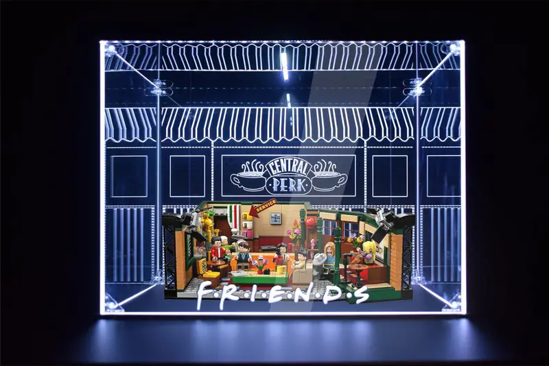Led Display Case For Lego Ideas Friends Central Perk 21319 1