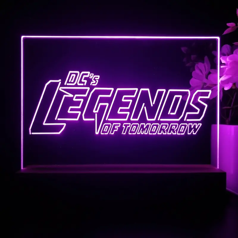 Legends Of Tomorrow 3D Illusion Night Light Desk Lamp 1