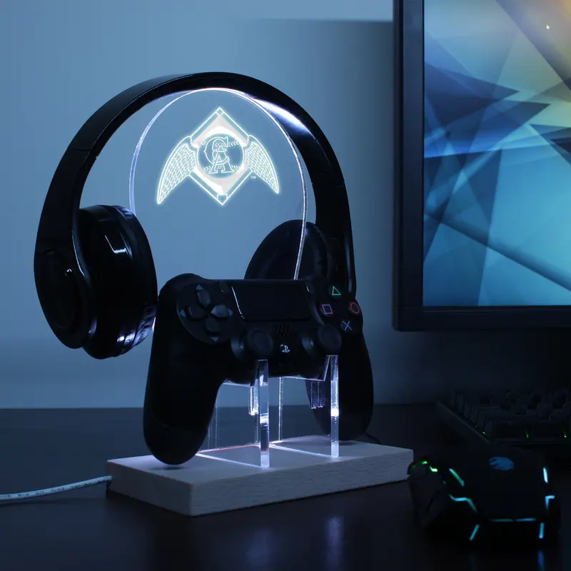 Los Angeles Angels Led Gaming Headset Controller Stand 1