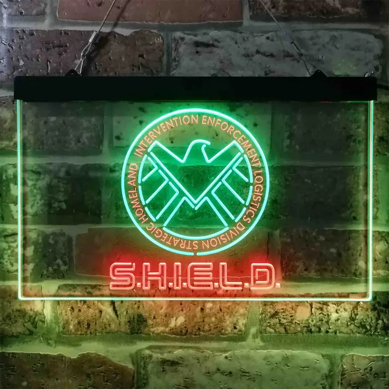 Marvels Agents Of Shield Neon Led Sign 1