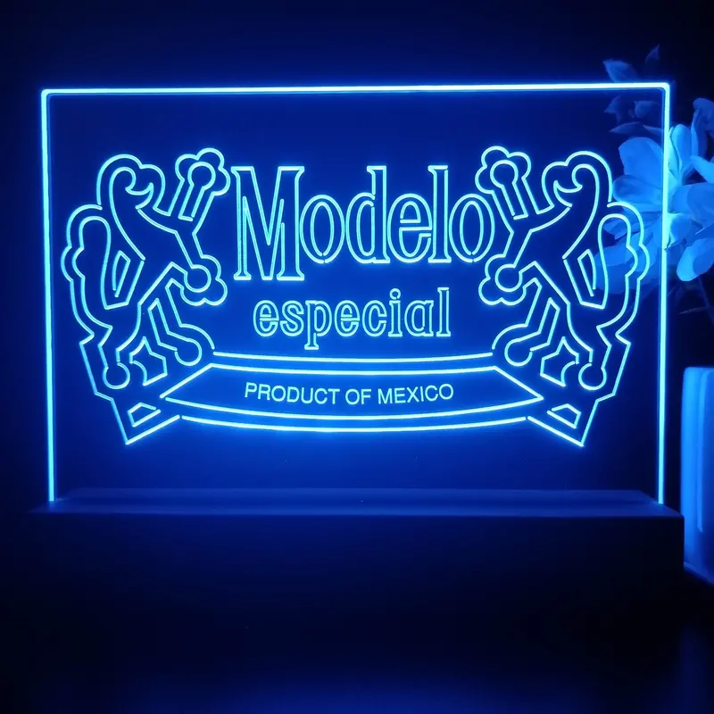 Modelo Especial Mexico Beer Neon Sign Pub Bar Decor Lamp 1