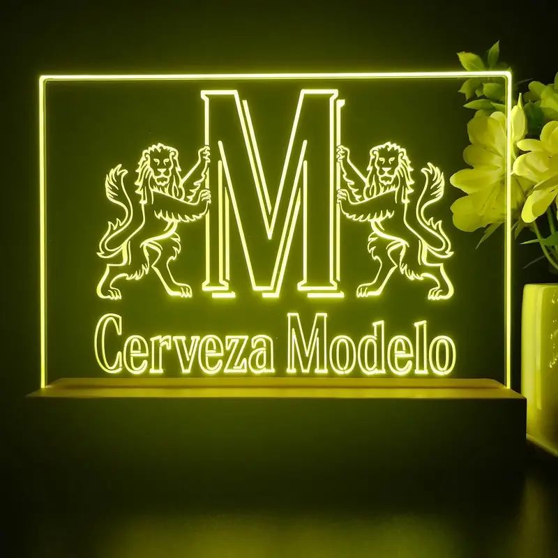 Modelo Especial Neon Sign Pub Bar Decor Lamp 1