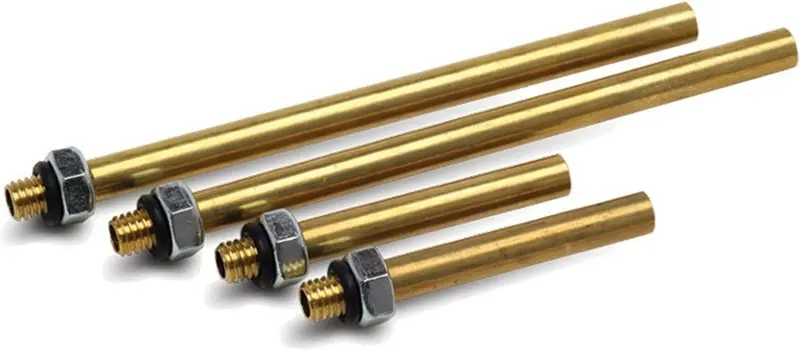 Motion Pro 08-0013 5Mm X P0.8Mm Brass Carb Adapter Set (2 Short/2 Long) 1