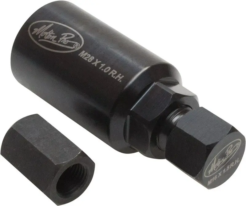 Motion Pro - 08-0425 - Flywheel Puller, M28 X 1.0 R.H. Internal Thread W/M12 Cap 1