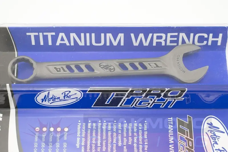 Motion Pro 08-0465 Tiprolight Titanium Combination Wrench, 14Mm 1