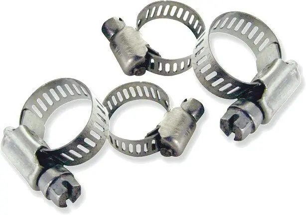 Motion Pro - 12-0022 - Stainless Steel Hose Clamps, 1/4In.-5/8In. Hose 10 Pack 1