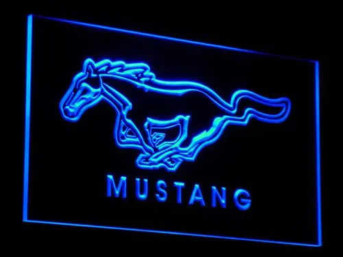Mustang Ford Led Neon Sign 1