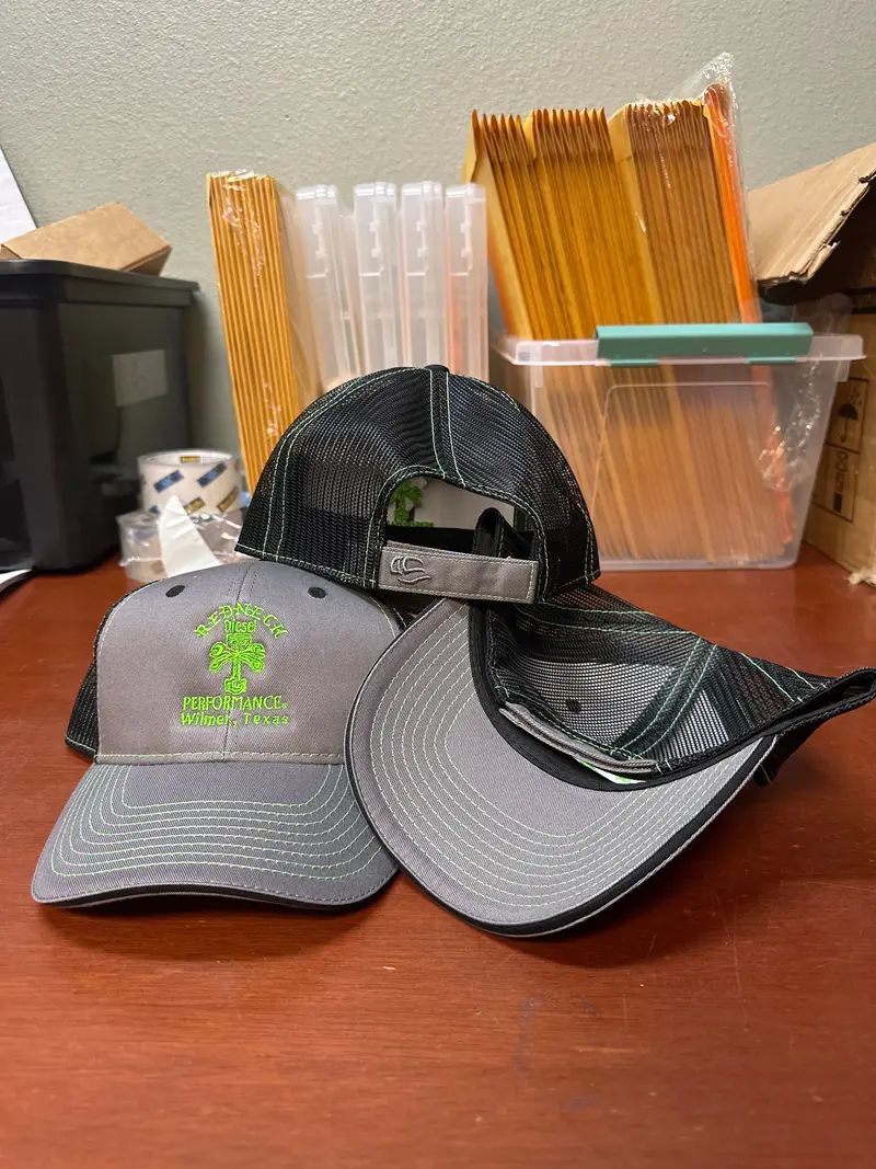 Neon Green & Grey Velcro Hat 1