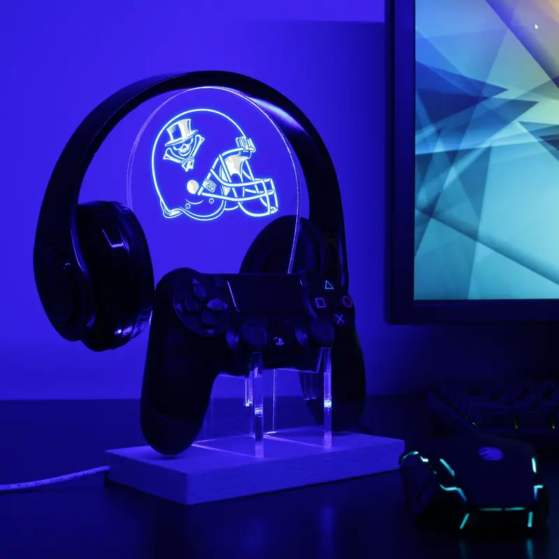 New Orleans Voodoo Helmet Led Gaming Headset Controller Stand 1
