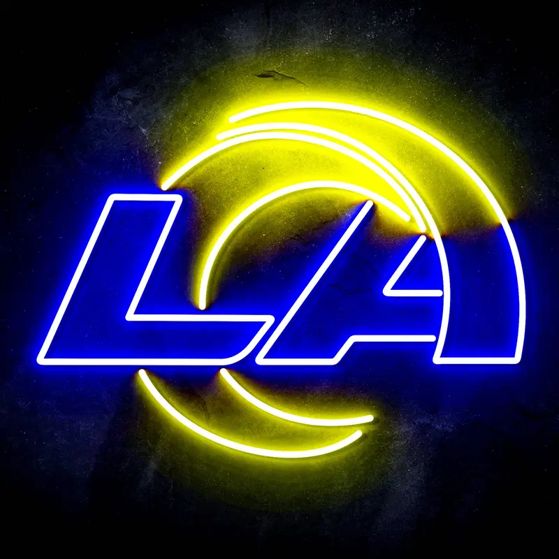 Nfl Los Angeles Rams Flex Neon-Like Led Sign 1