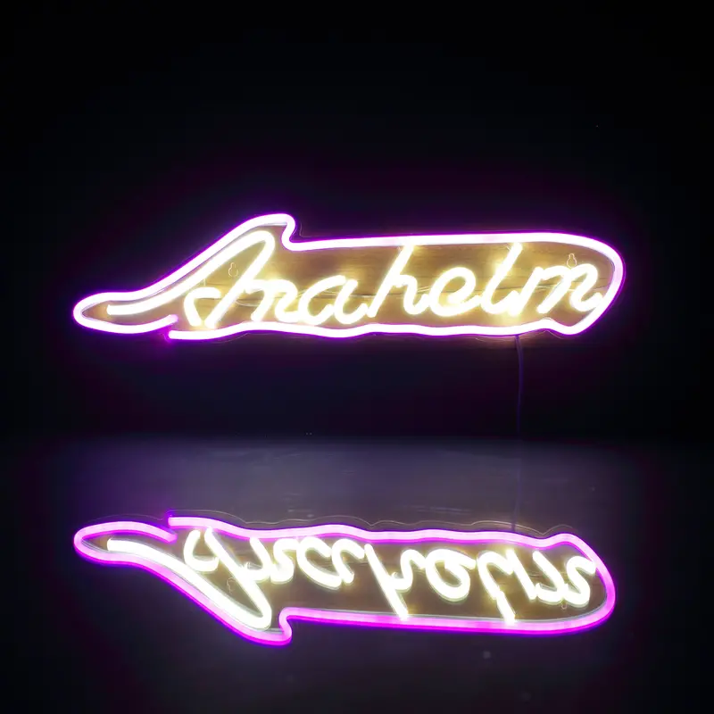 Nhl Anaheim Ducks Bar Neon Flex Led Sign 1