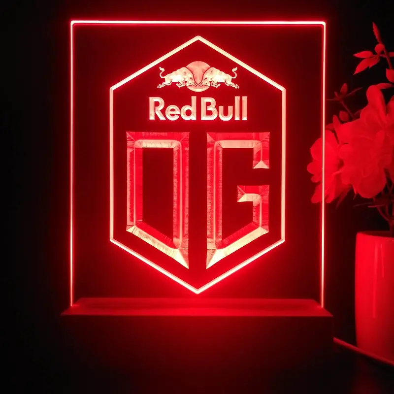 Og Gaming 3D Illusion Night Light Desk Lamp 1