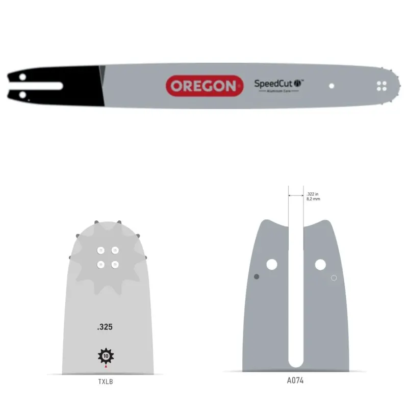 Oregon Controlcut™ Chainsaw Bar 16" .325 .063 A074 1