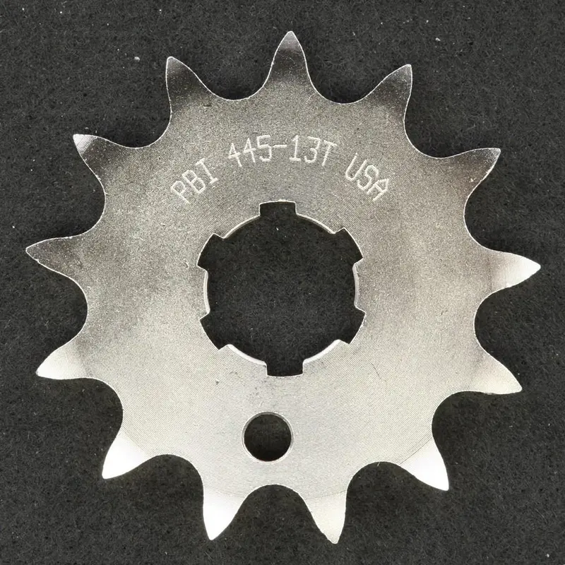 Pbi - 445-13 -  Front Countershaft Sprocket, 13T - Made In Usa 1