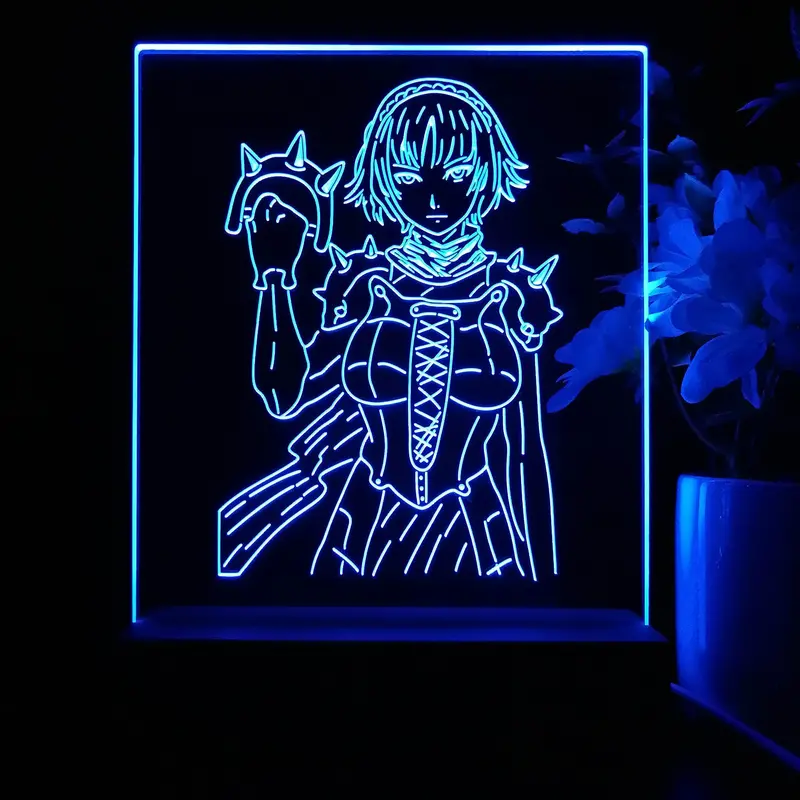 Persona 5 Makoto Nijima Game Room Led Sign Lamp Display 1