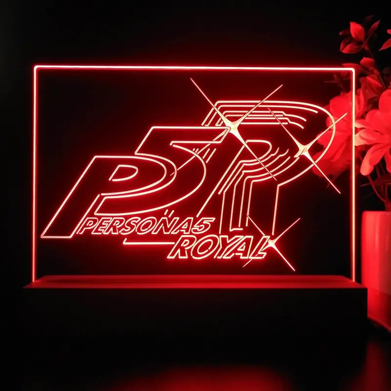Persona 5 Neon Sign Game Room Lamp 1