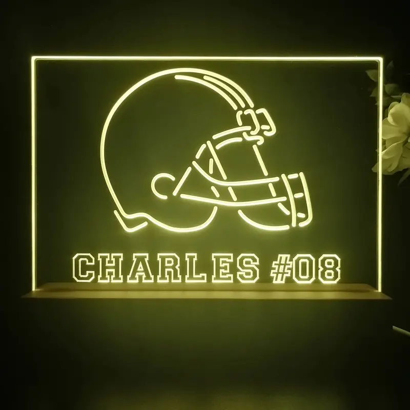 Personalized Cleveland Browns Souvenir Neon Led Night Light Sign 1