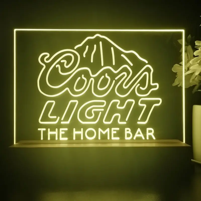 Personalized Coors,Coors Light Souvenir Neon Led Night Light Sign 1
