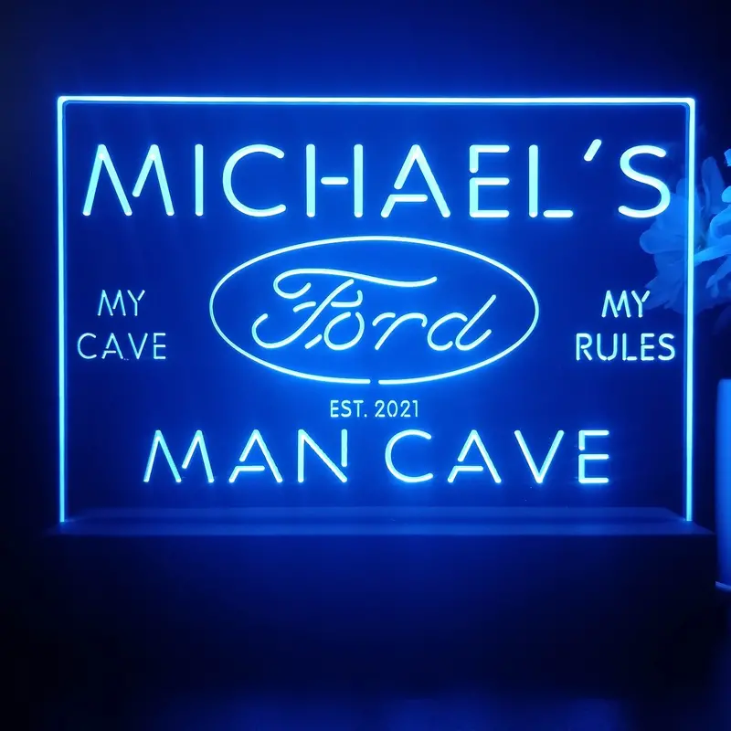 Personalized Ford Souvenir Neon Led Night Light Sign 1