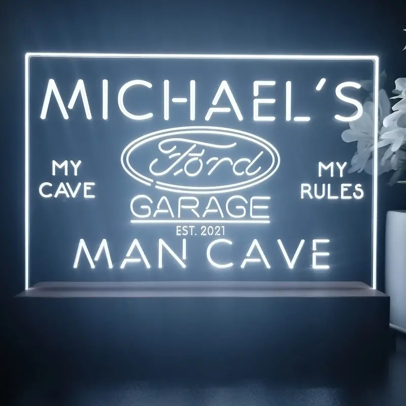 Personalized Ford Souvenir Neon Led Night Light Sign 1