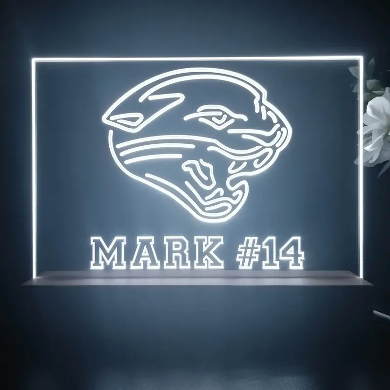 Personalized Jacksonville Jaguars Souvenir Neon Led Night Light Sign 1