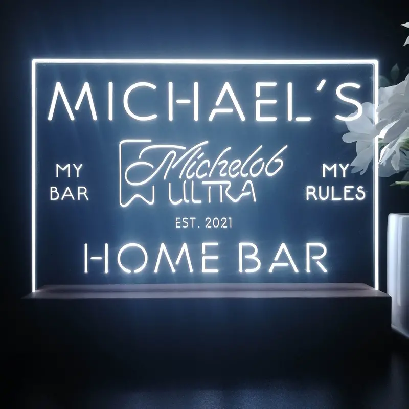 Personalized Michelob Souvenir Neon Led Night Light Sign 1