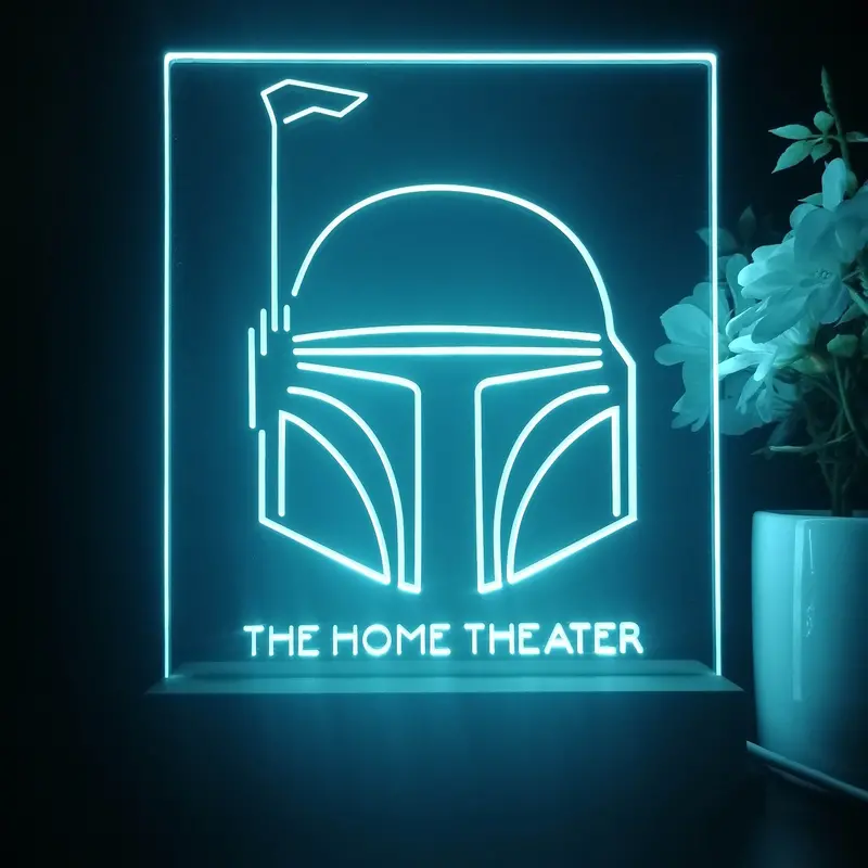 Personalized Star Wars Boba Fett Souvenir Neon Led Night Light Sign 1