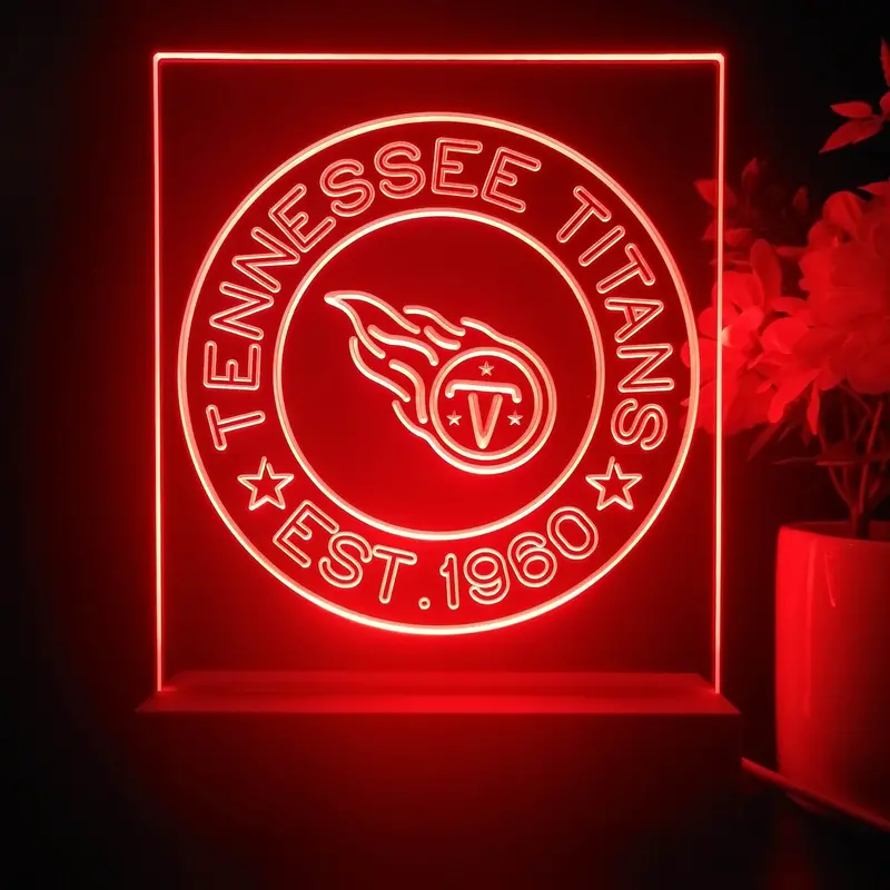 Personalized Tennessee Titans Souvenir Neon Led Night Light Sign 1