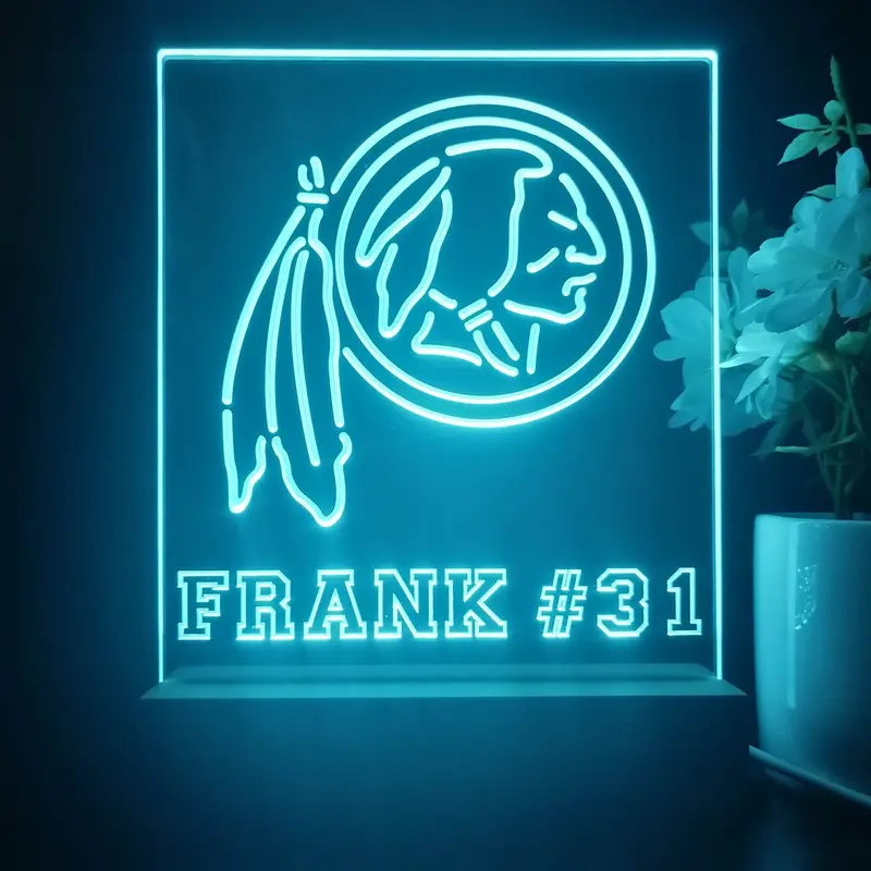 Personalized Washington State Souvenir Neon Led Night Light Sign 1