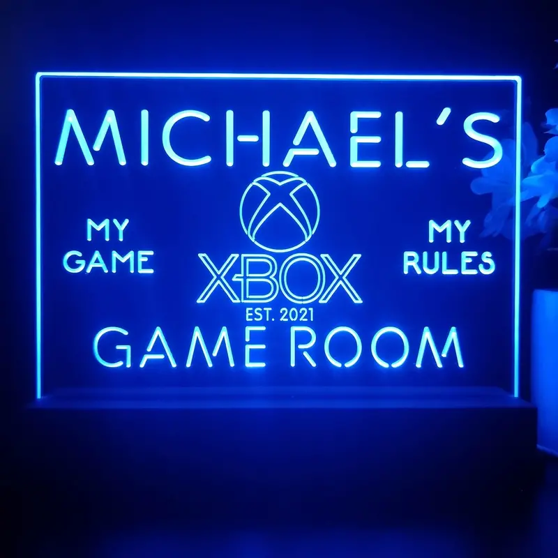 Personalized Xbox Souvenir Neon Led Night Light Sign 1
