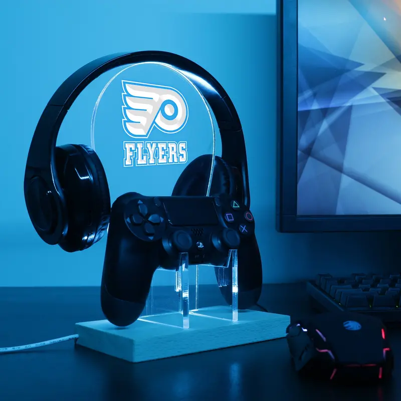 Philadelphia Flyers Led Gaming Headset Controller Stand 1