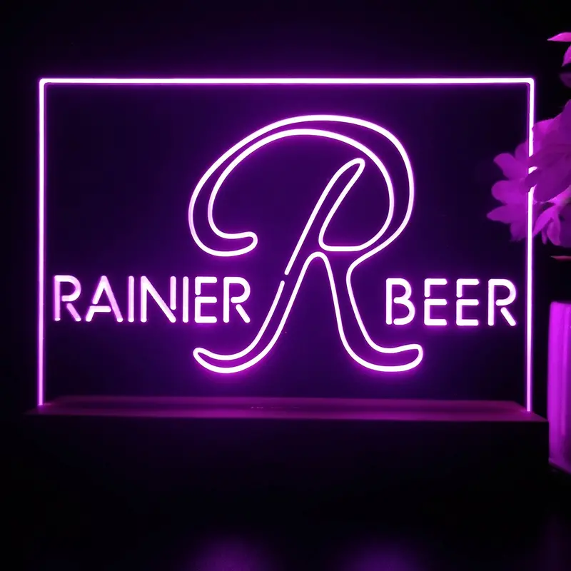 Rainier Beer Neon Sign Pub Bar Lamp 1