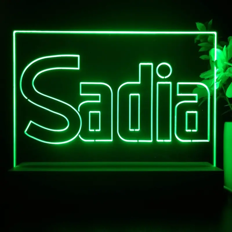 Sadia Neon Sign Pub Bar Lamp 1