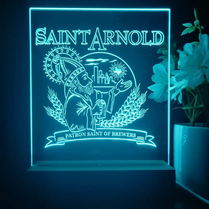 Saint Arnold Brewing Co. 3D Illusion Night Light Desk Lamp 1